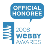 2008 Webby Awards Official Honoree